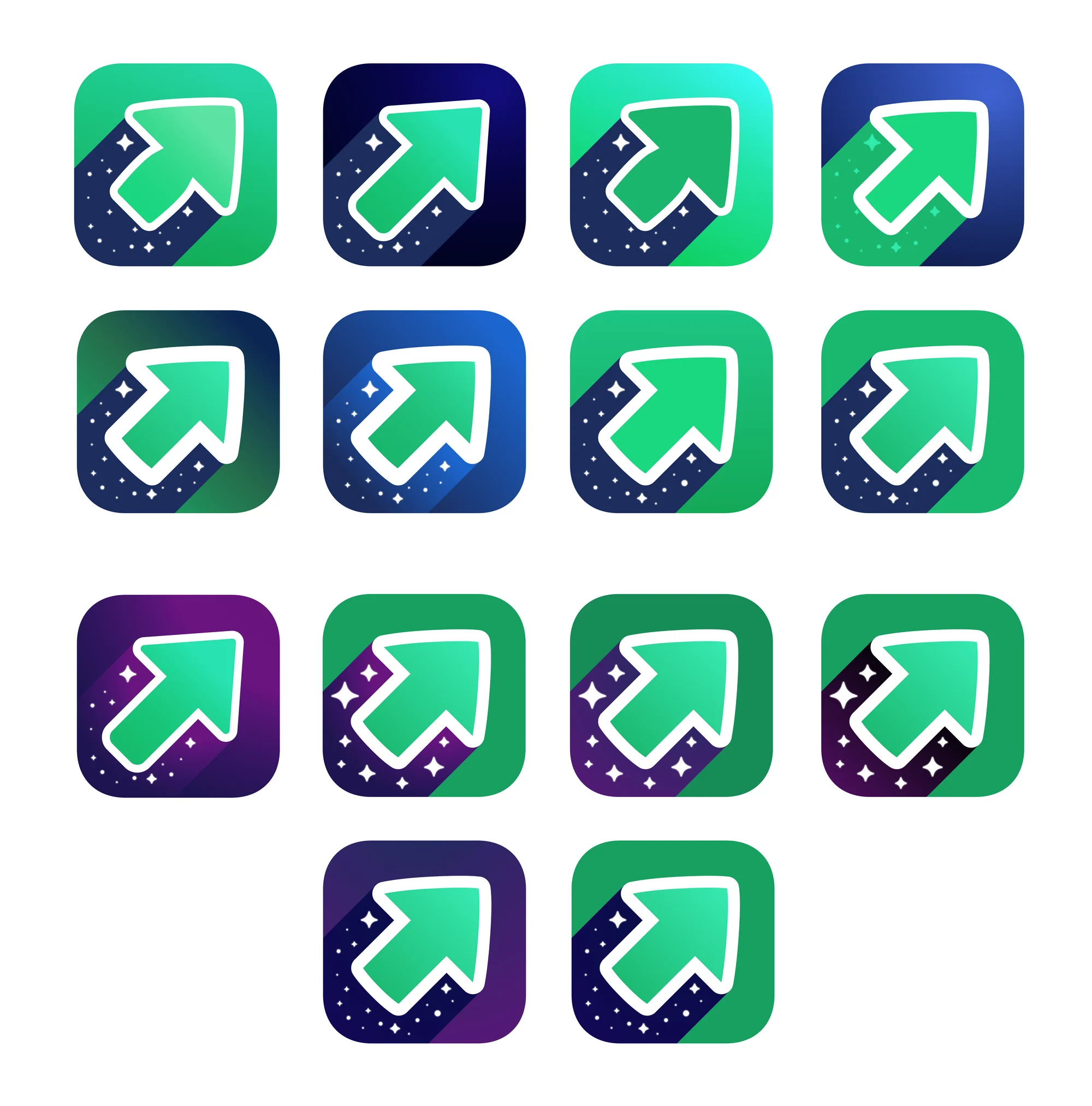 Representative Imgur identity directions evaluated during concept testing