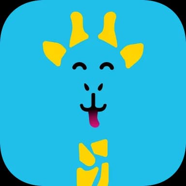 Early Imgur identity concept exploring giraffes, voting, motion, and space 3 of 32
