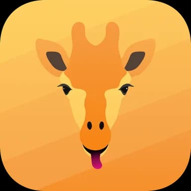 Early Imgur identity concept exploring giraffes, voting, motion, and space 6 of 32