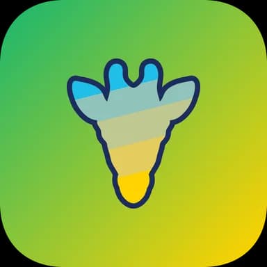 Early Imgur identity concept exploring giraffes, voting, motion, and space 13 of 32