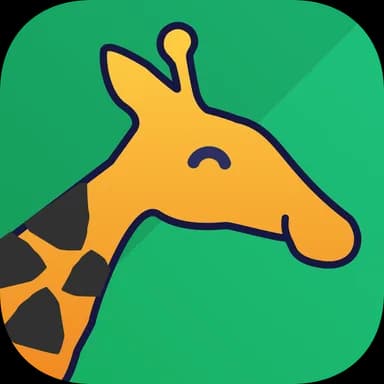 Early Imgur identity concept exploring giraffes, voting, motion, and space 30 of 32