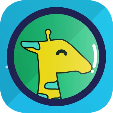 Early Imgur identity concept exploring giraffes, voting, motion, and space 32 of 32