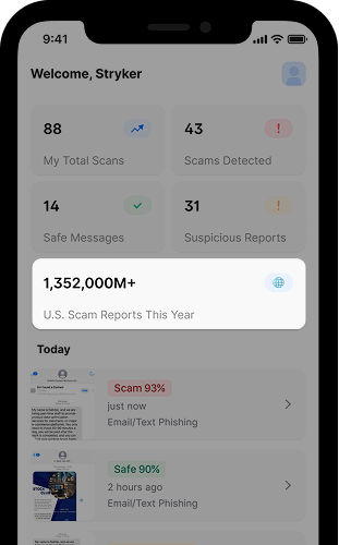 Global scam statistics dashboard